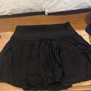 Elegant Black Women's Skort